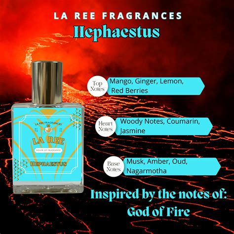 la ree fragrances hephaestus.